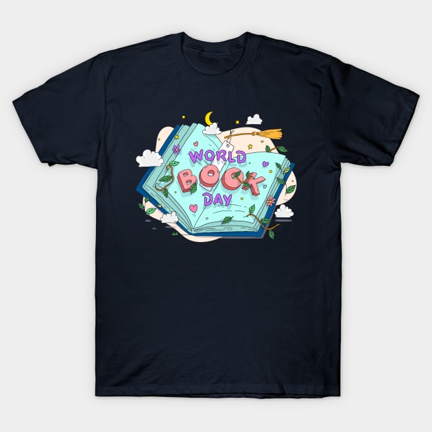 World Book Day T-Shirt by Mako Design 